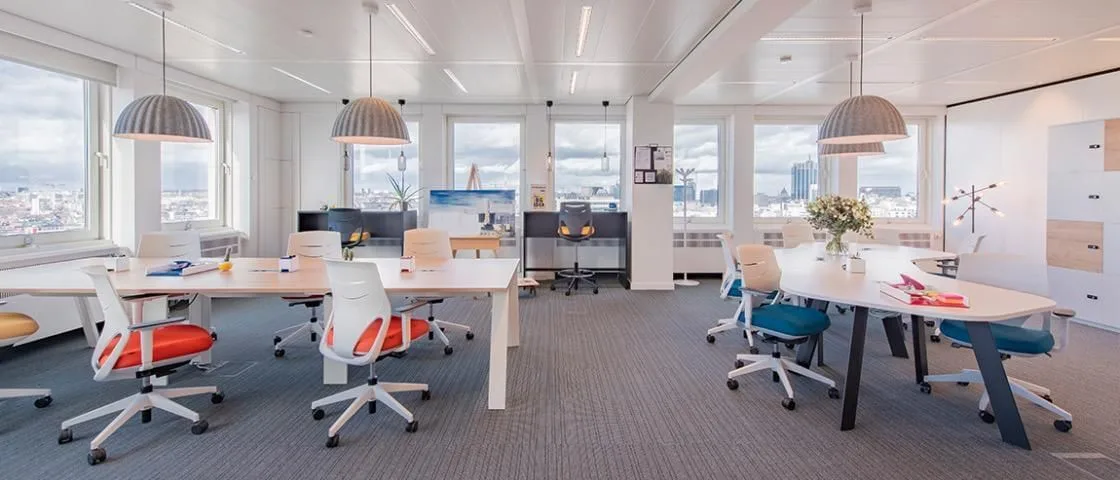 Mitwit Bruxelles Gare Centrale, Open-plan office, Brussels