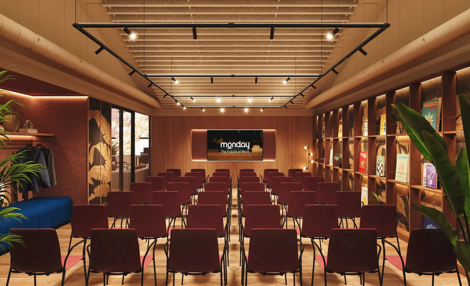Monday Fleming, Training room, Barcelona