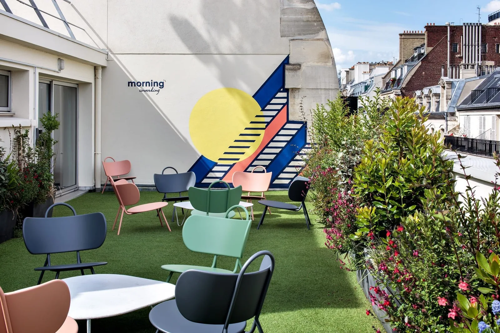 Morning Amsterdam, Terrasse et espace extérieur, Paris 8e