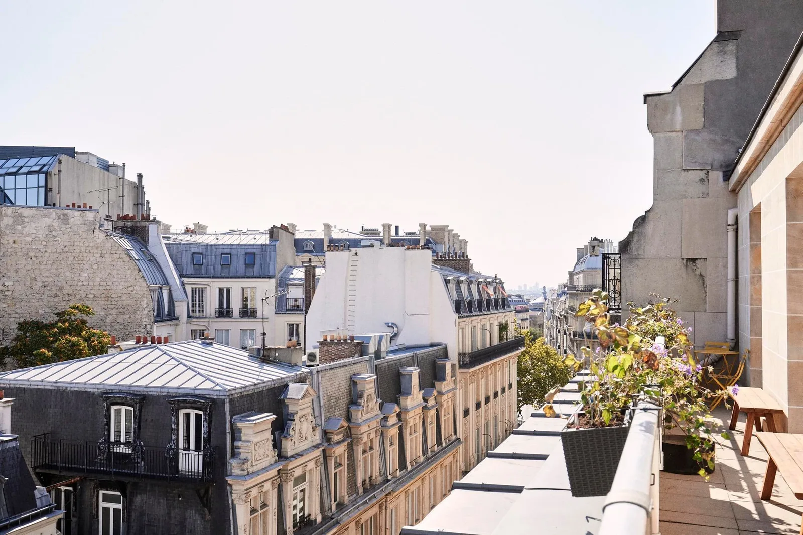 Morning Boissière, Terrasse et espace extérieur, Paris 16e