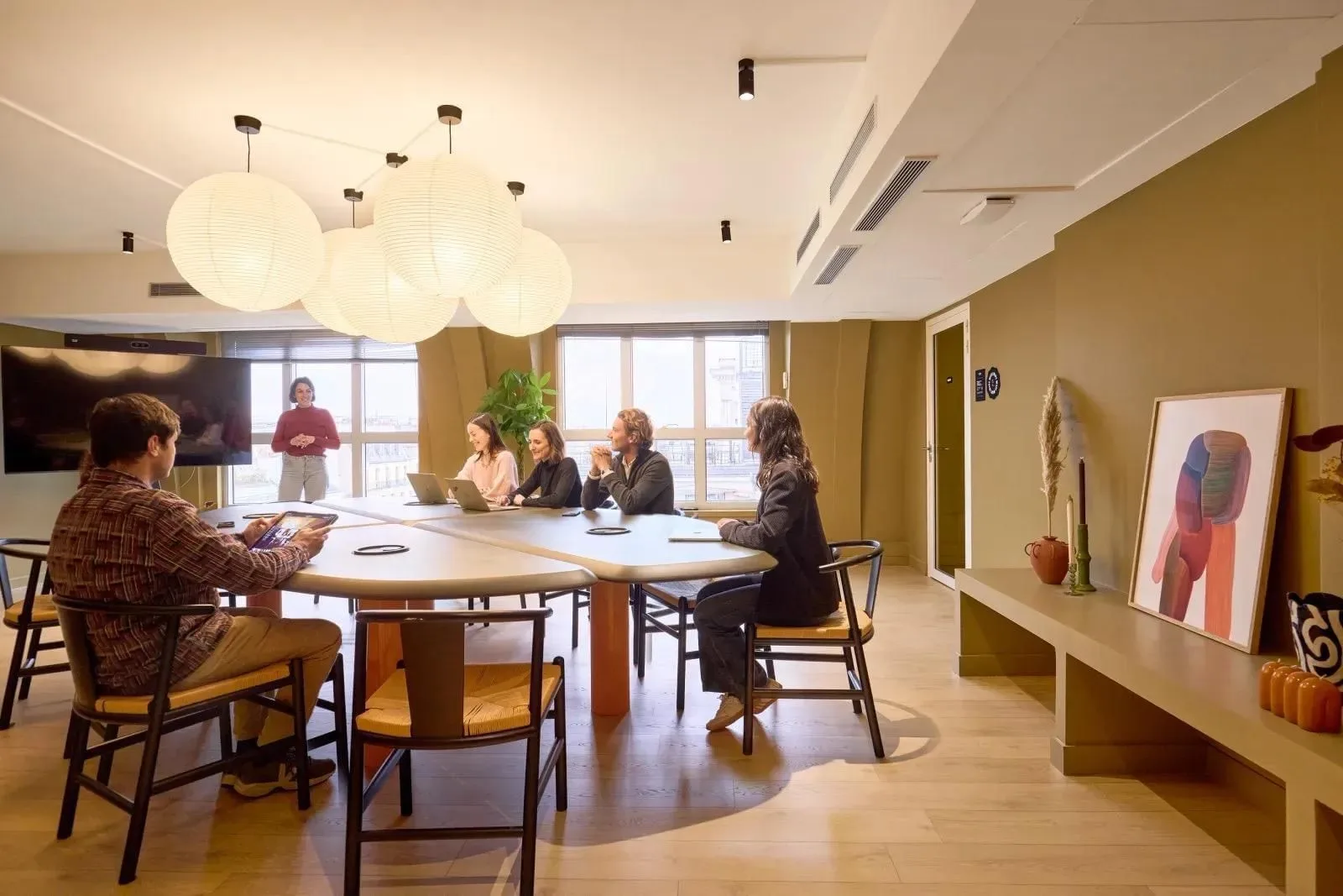 Morning Bourse, Meeting room for 8 people, Paris 2e
