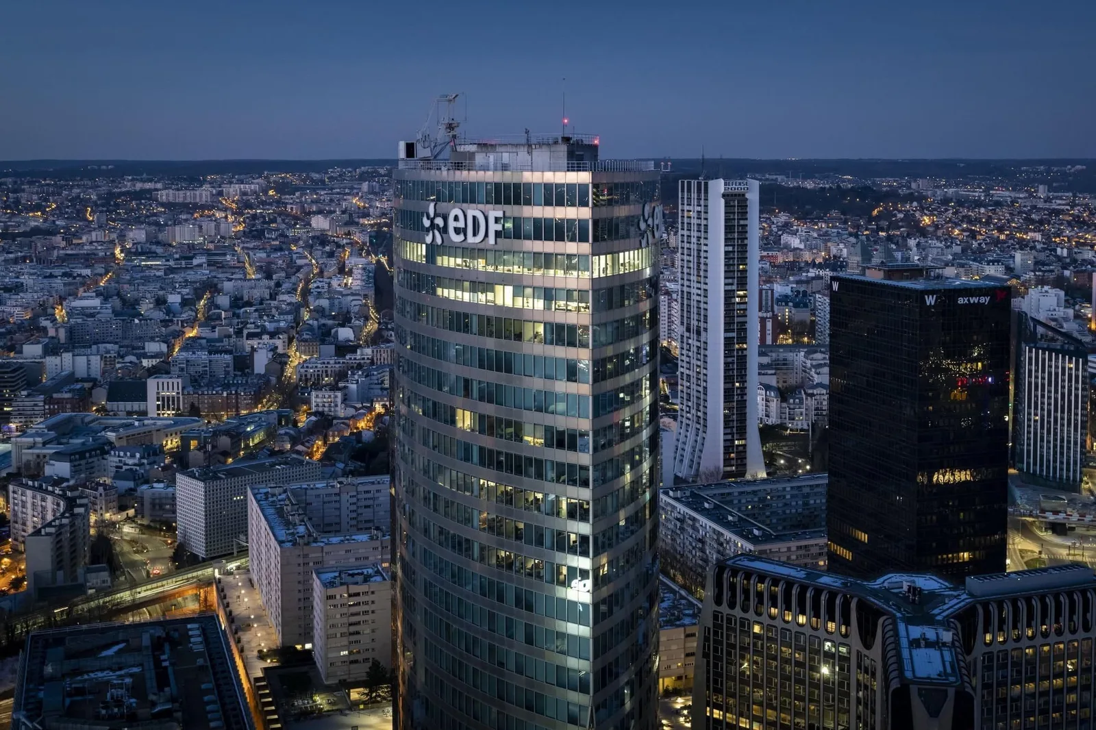 Morning La Défense, Building facade, Puteaux