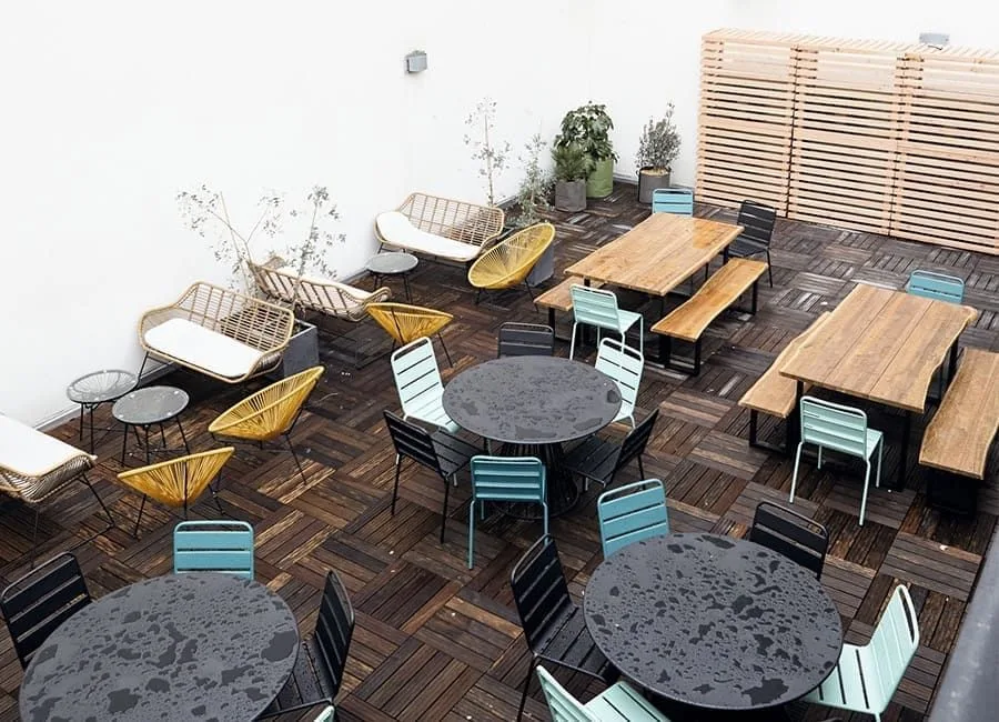 Morning Duhesme, Terrasse et espace extérieur, Paris 18e