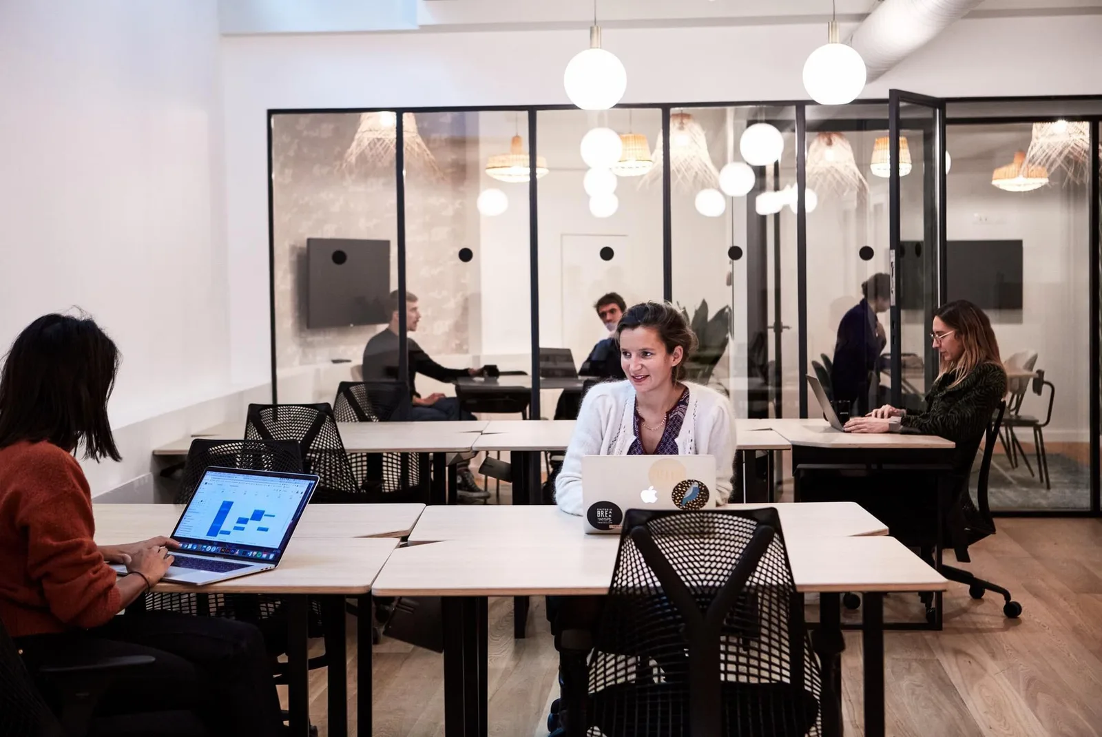 Morning Dussoubs, Open-plan office, Paris 2e
