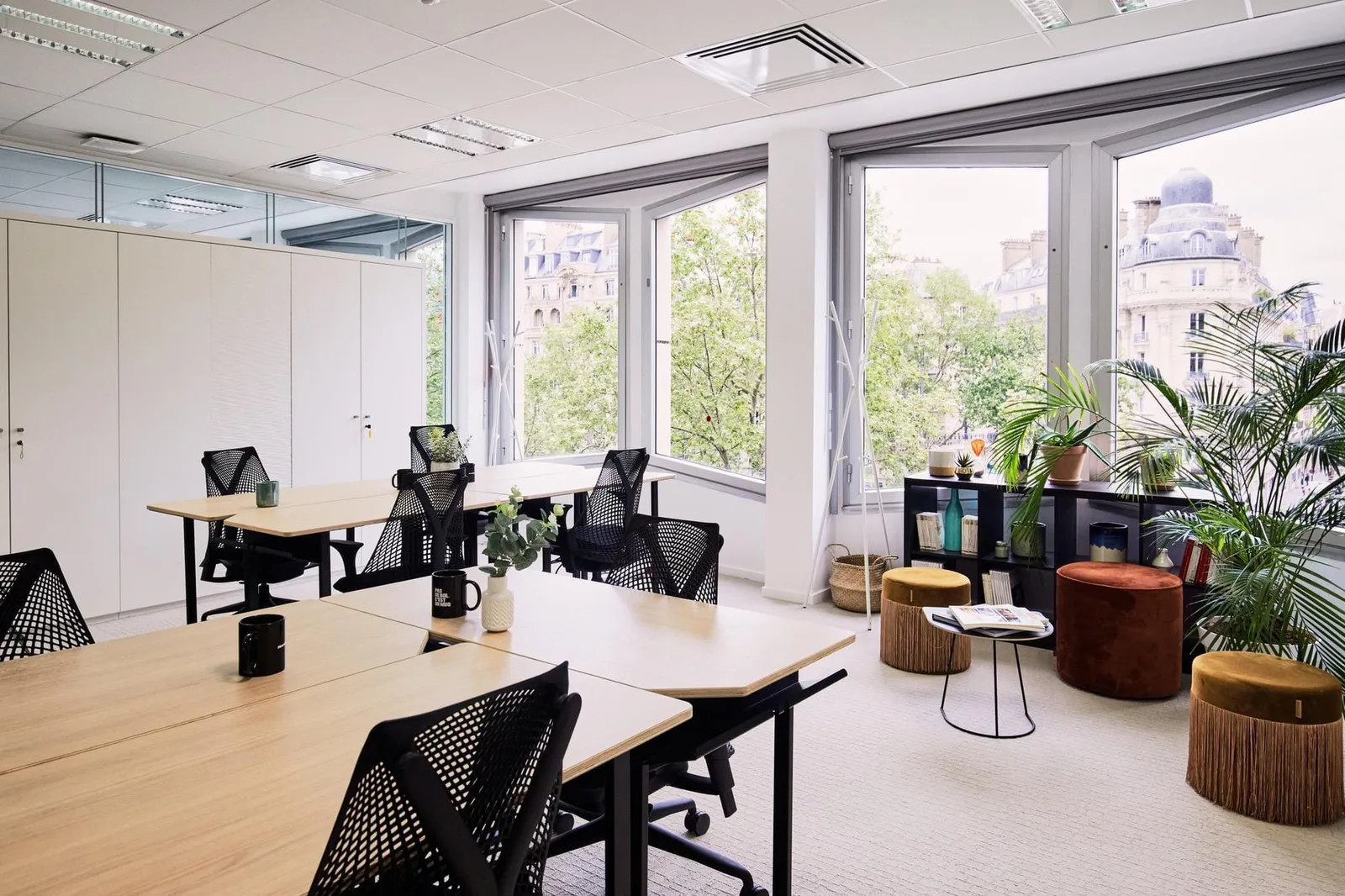 Morning Grande Armée, Private office, 6 desks, Paris 16e