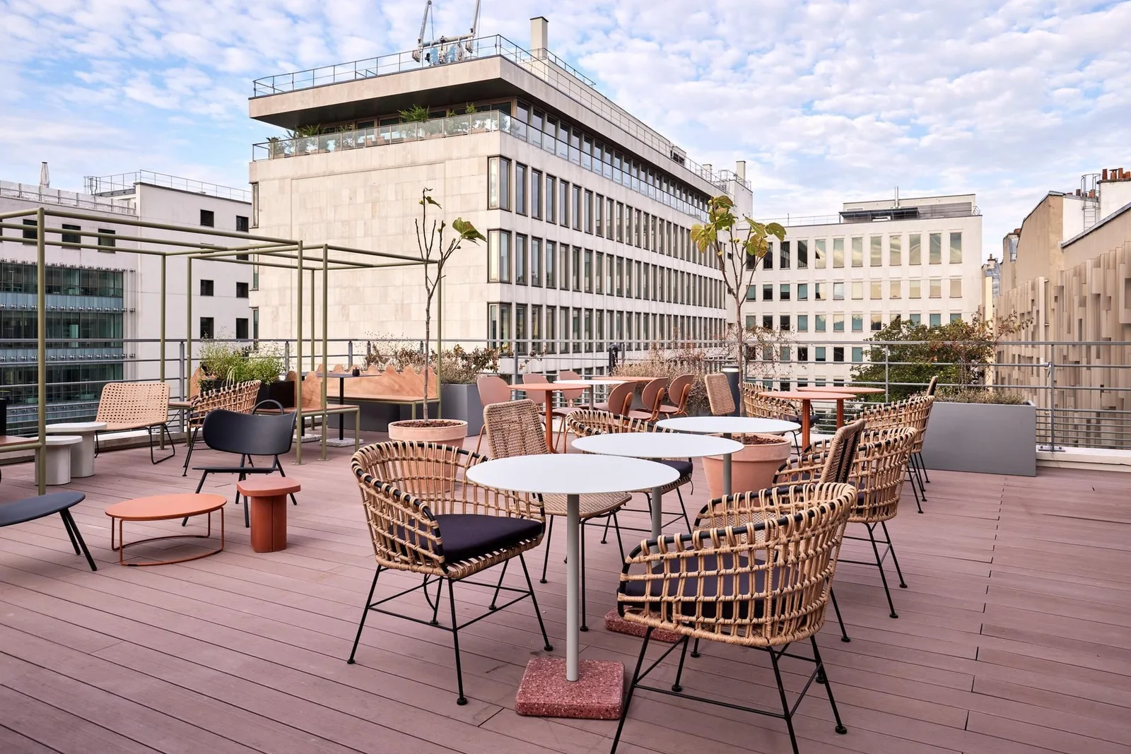 Morning Laffitte, Terrasse et espace extérieur, Paris 9e