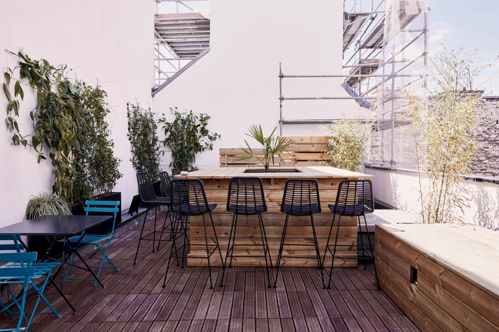 Morning Ledru Rollin, Terrace and outdoor space, Paris 12e