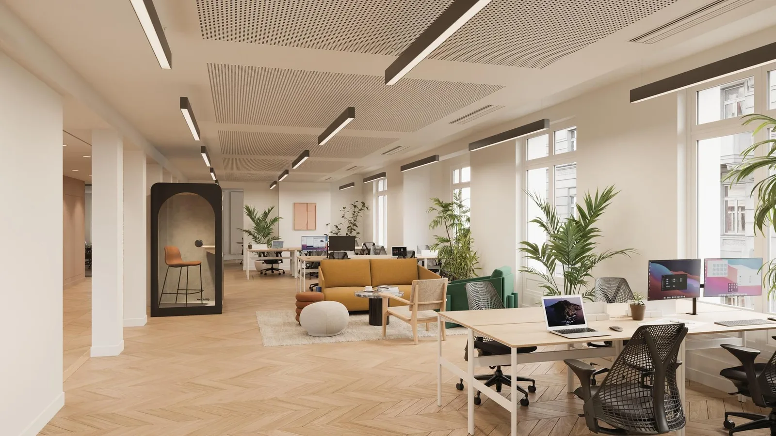 Morning Mogador, Open-plan office, Paris 9e