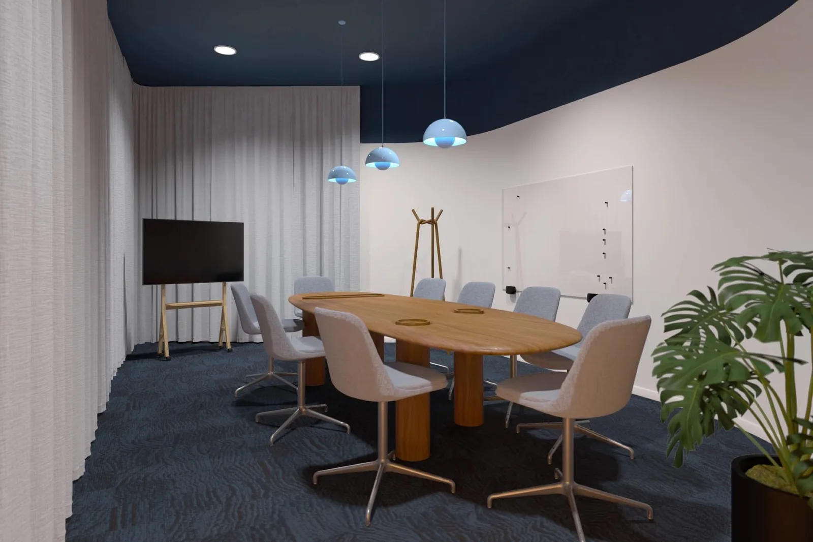 Morning Pereire, Meeting room for 8 people, Paris 17e