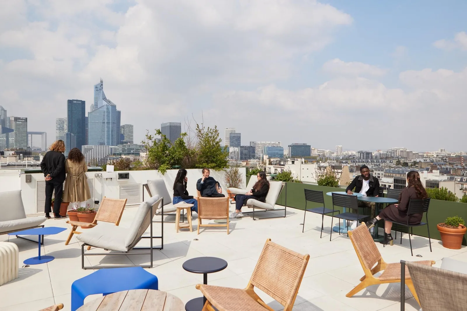 Morning Pont de Neuilly, Terrace and outdoor space, Neuilly-sur-Seine