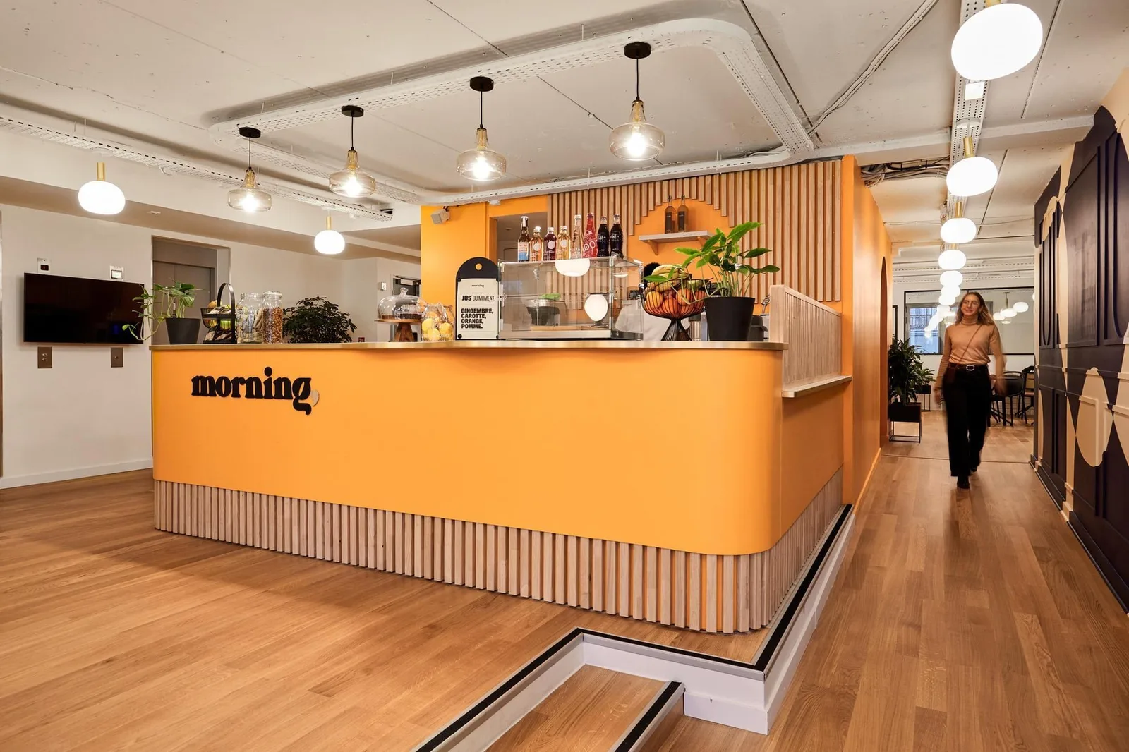 Morning République - Boulanger, Empfang, Paris 10e