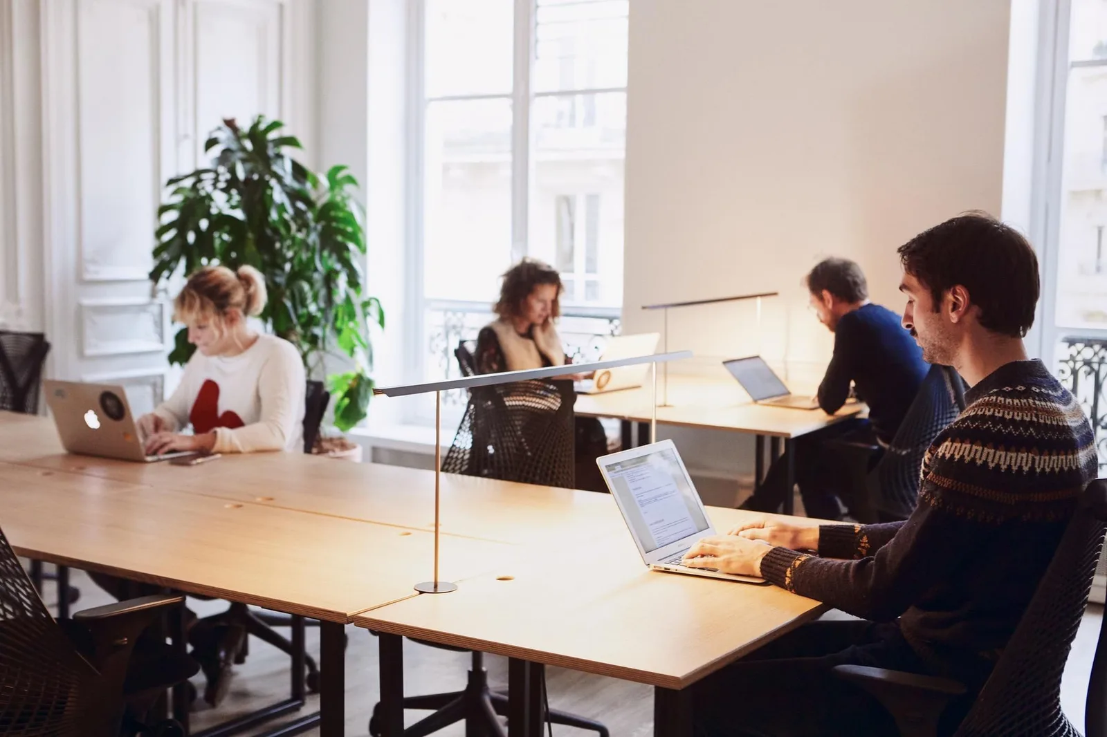 Morning Toudic, Open-plan office, Paris 10e