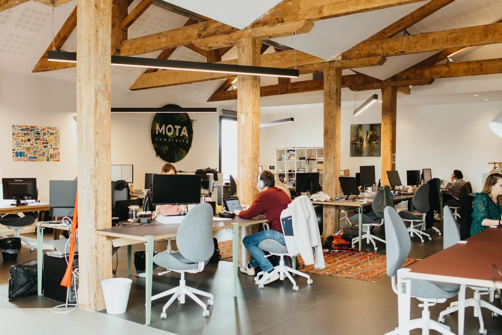 MOTA Manutention, Open-plan office, Bordeaux