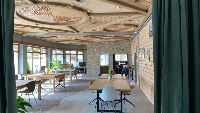 Mountain Coworking Rocks, Open-plan office, Engelberg