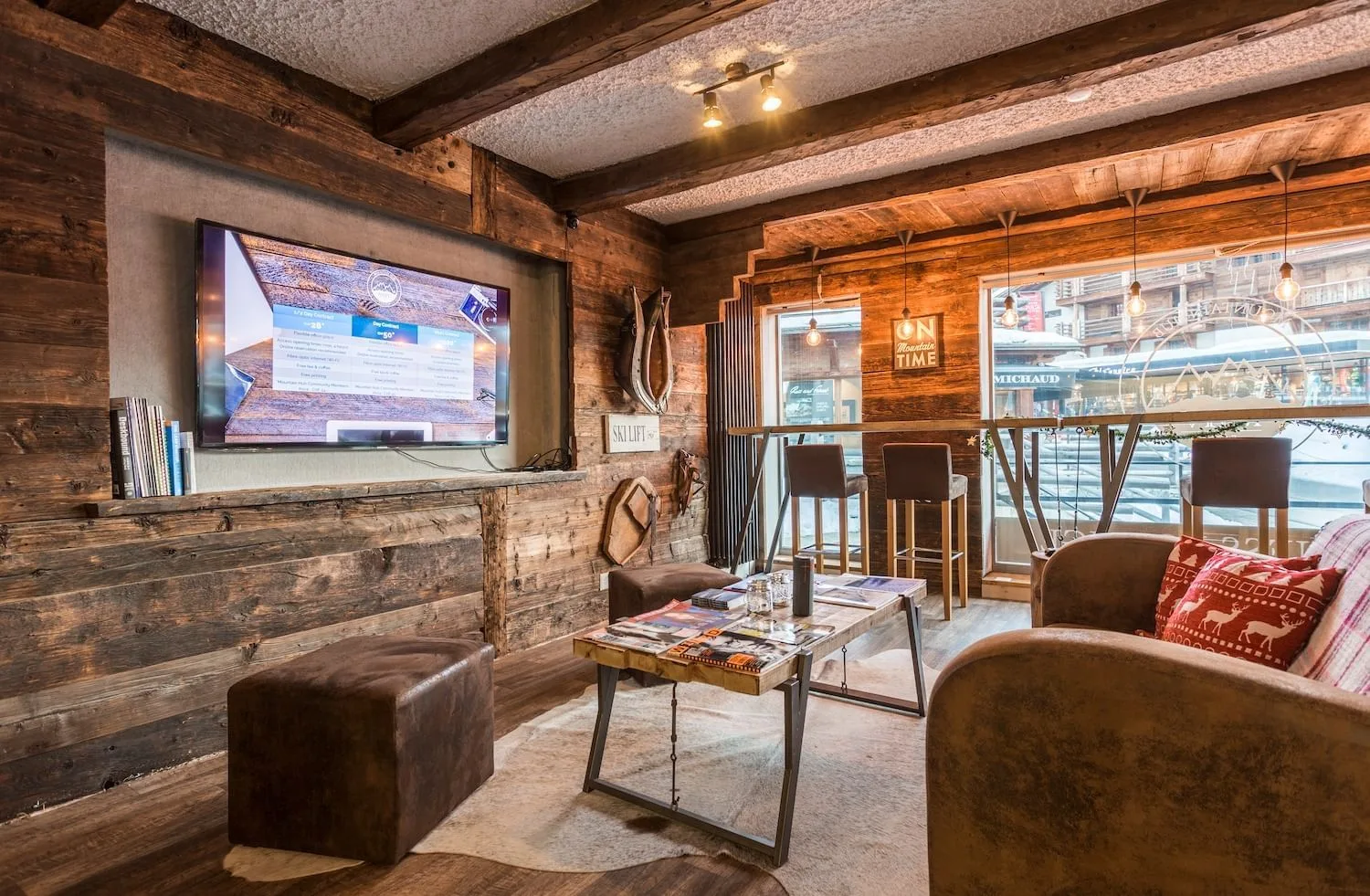 Mountain Hub, Area relax, Val de Bagnes