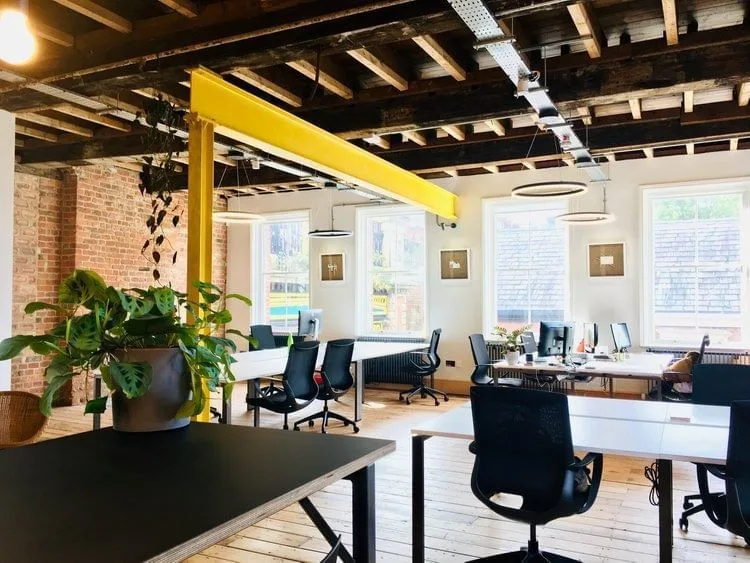 Mustard Cowork, Open-plan office, Stockport
