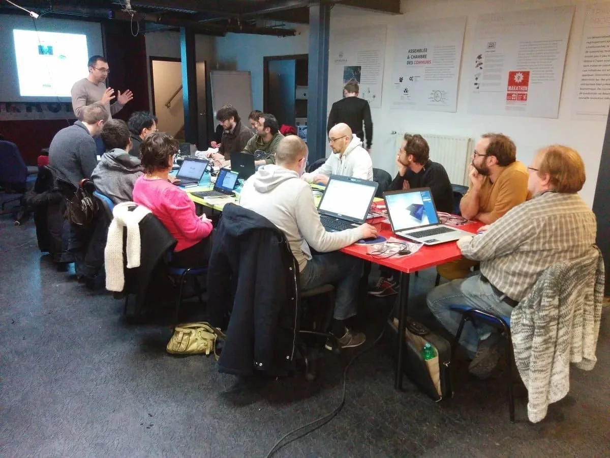 Mutualāb, Training room for 12 people, Lille