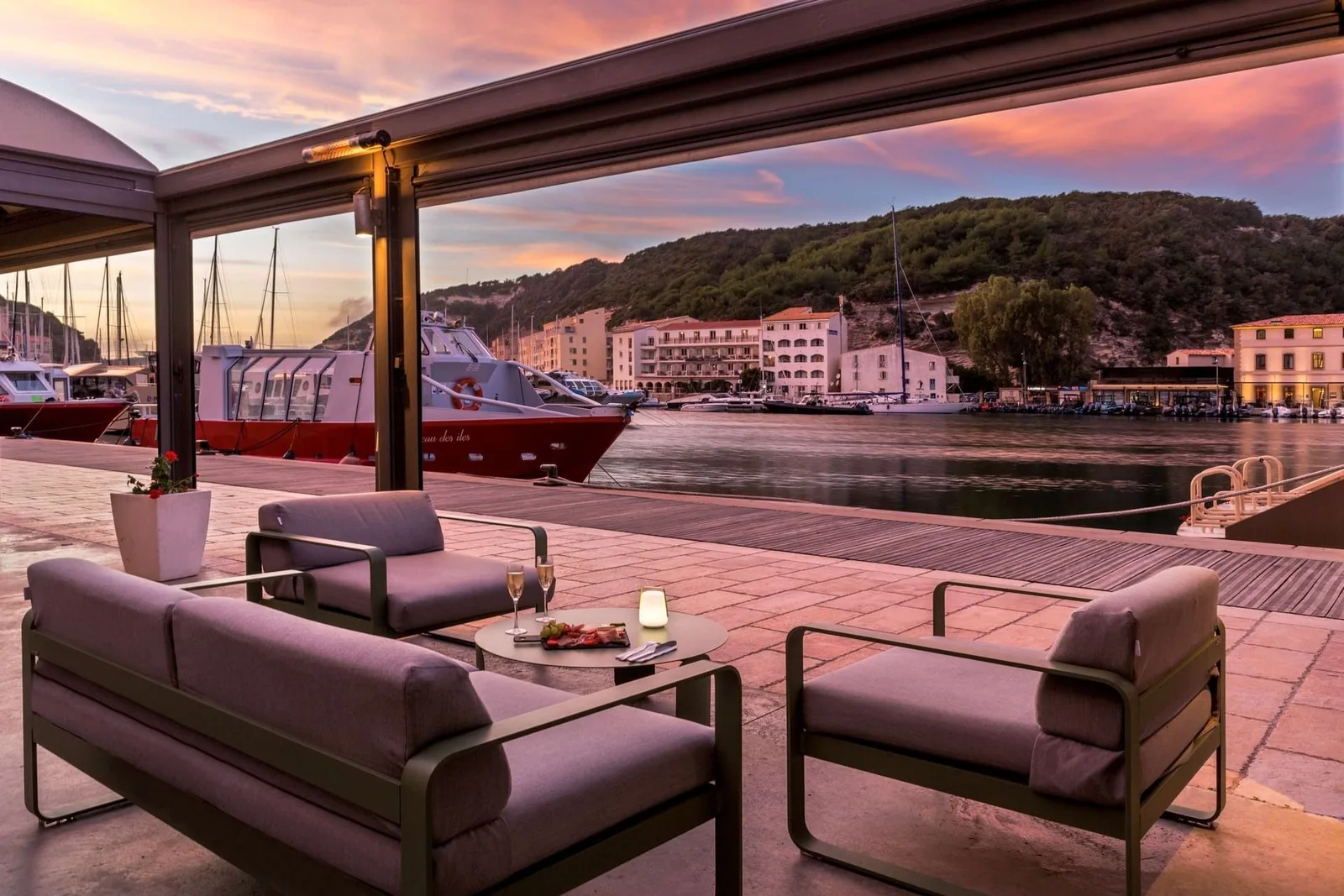 myWO Bonifacio Port, Terrasse et espace extérieur, Bonifacio