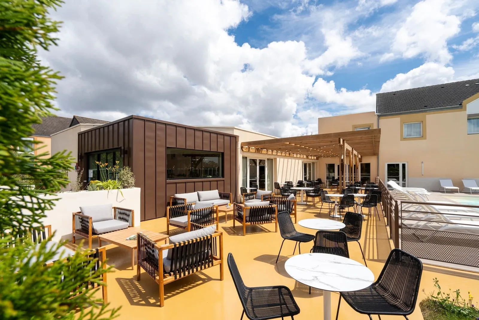myWO Caen Mémorial, Terrace and outdoor space, Caen