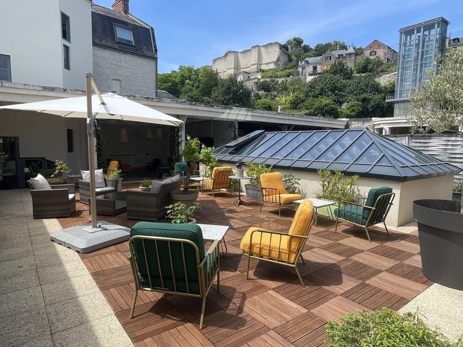 myWO Chinon, Terrasse et espace extérieur, Chinon