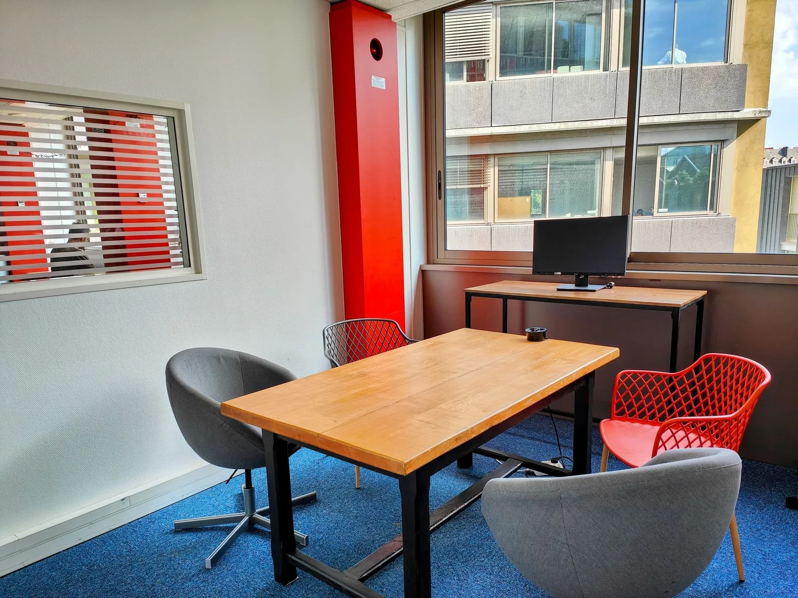Naozone Coworking, Besprechungsraum für 4 Personen, Nantes