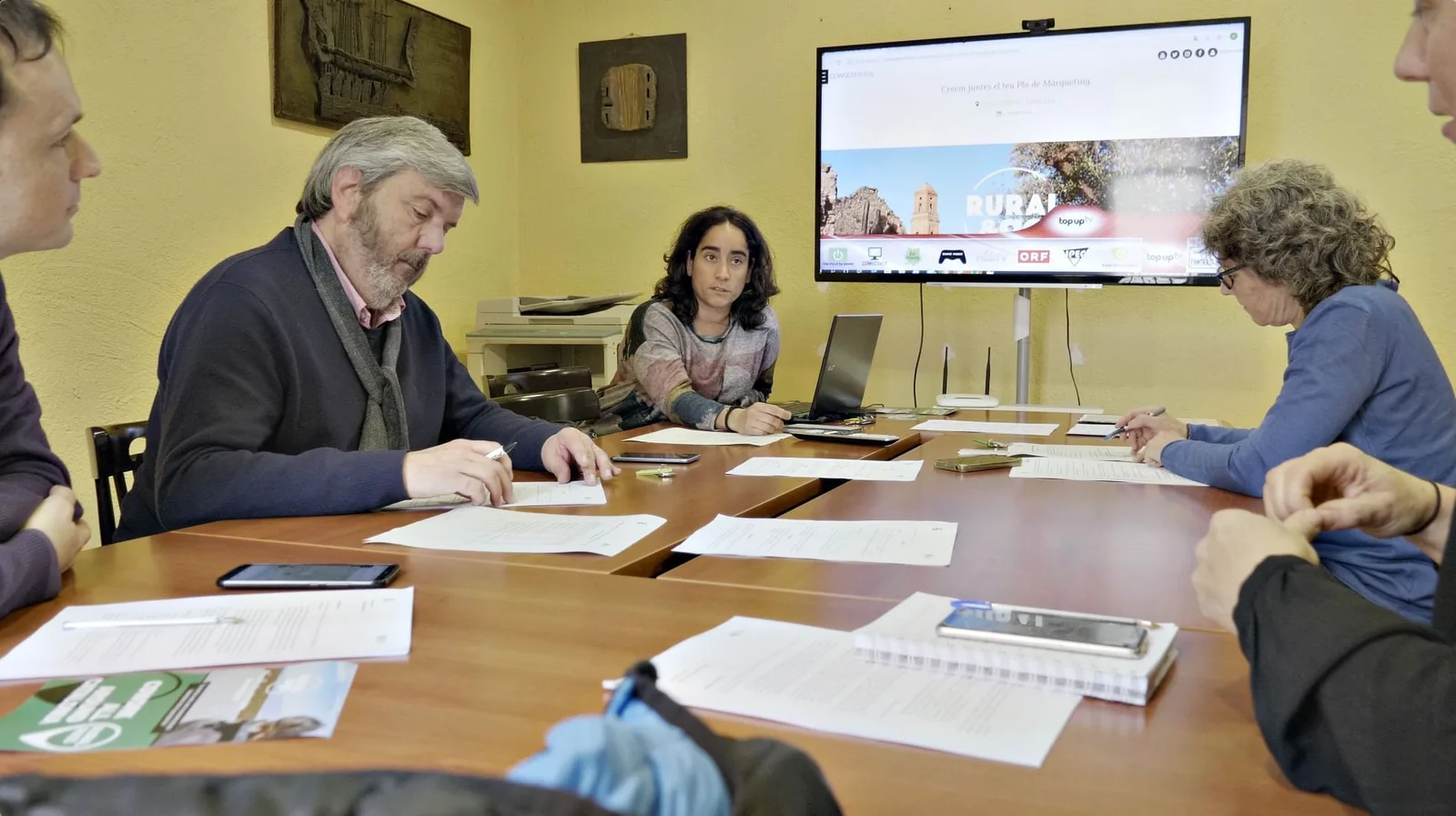 Natural Coworking Ports, Meeting room for 6 people, Prat de Comte