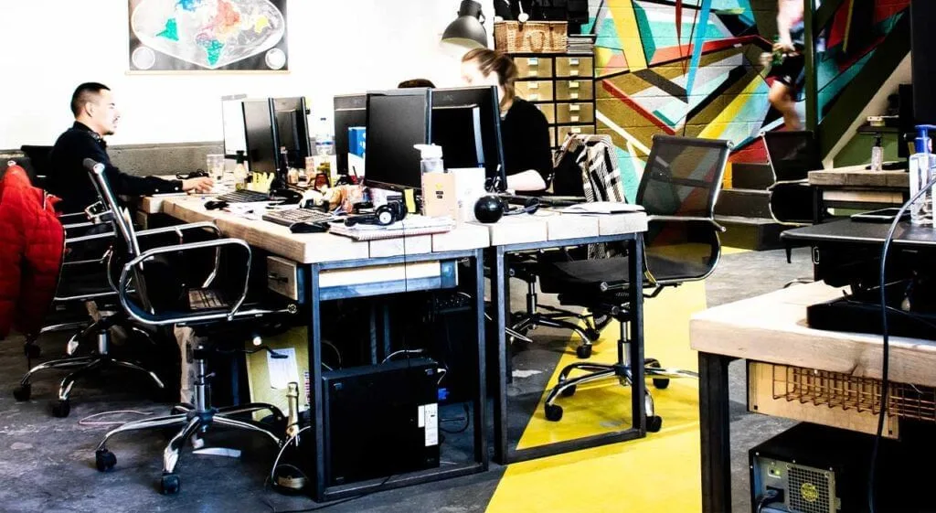 Needspace? Clapham North Arts Centre, Open-plan office, London
