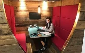 The Nest Coworking, Phone booth, London
