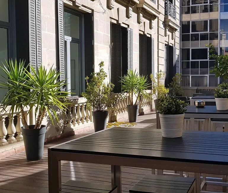 Networkia Business Center Paseo De Gracia, Terrace and outdoor space, Barcelona