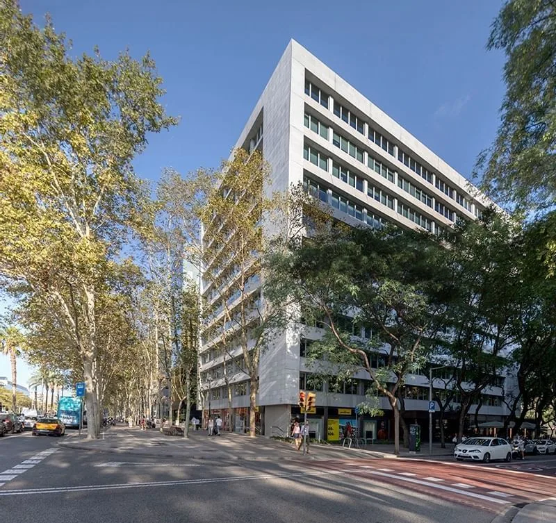 Networkia Diagonal , Fachada del edificio, Barcelona