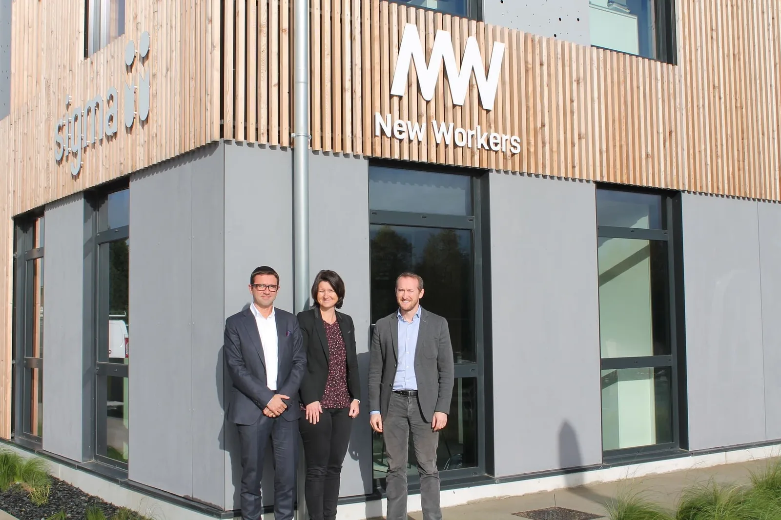 New Workers, Building facade, Wambrechies
