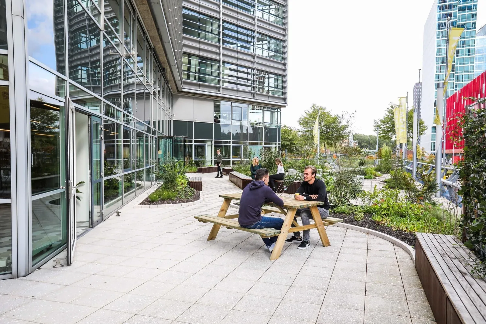 Newday Offices Almere, Terrace and outdoor space, Almere
