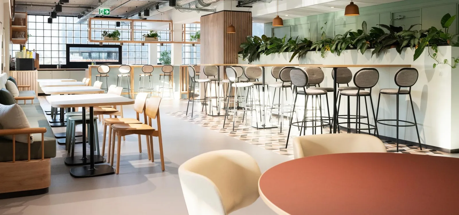 Newday Offices Amsterdam West 63, Cafétéria, Amsterdam
