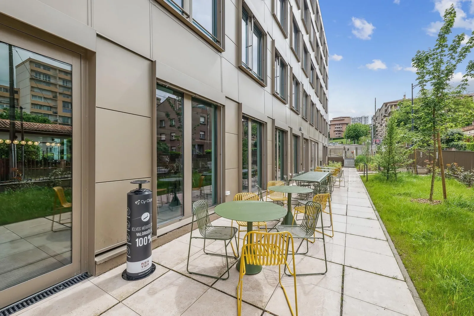 Newton Offices Jolimont, Terrasse et espace extérieur, Toulouse