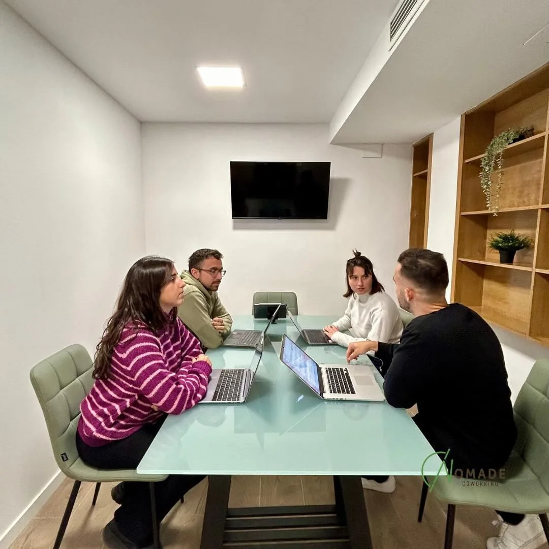 Nomade Coworking Valencia, Sala de reuniões para 6 pessoas, Valencia