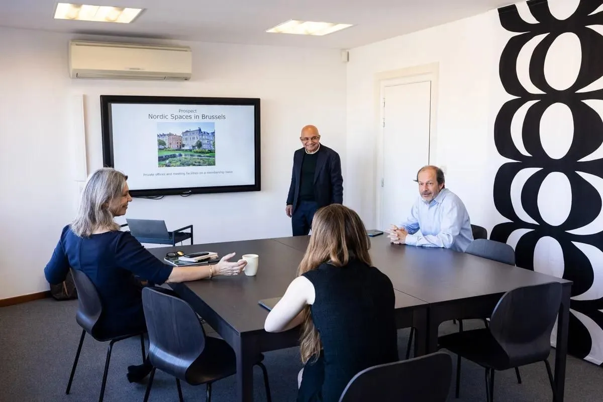 Nordic Spaces Palmerston, Vergaderruimte voor 6 personen, Brussel