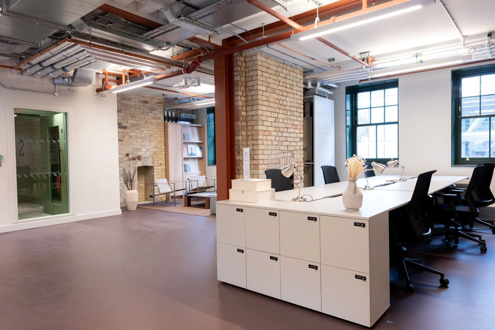 Norton Folgate, Open-plan office, London
