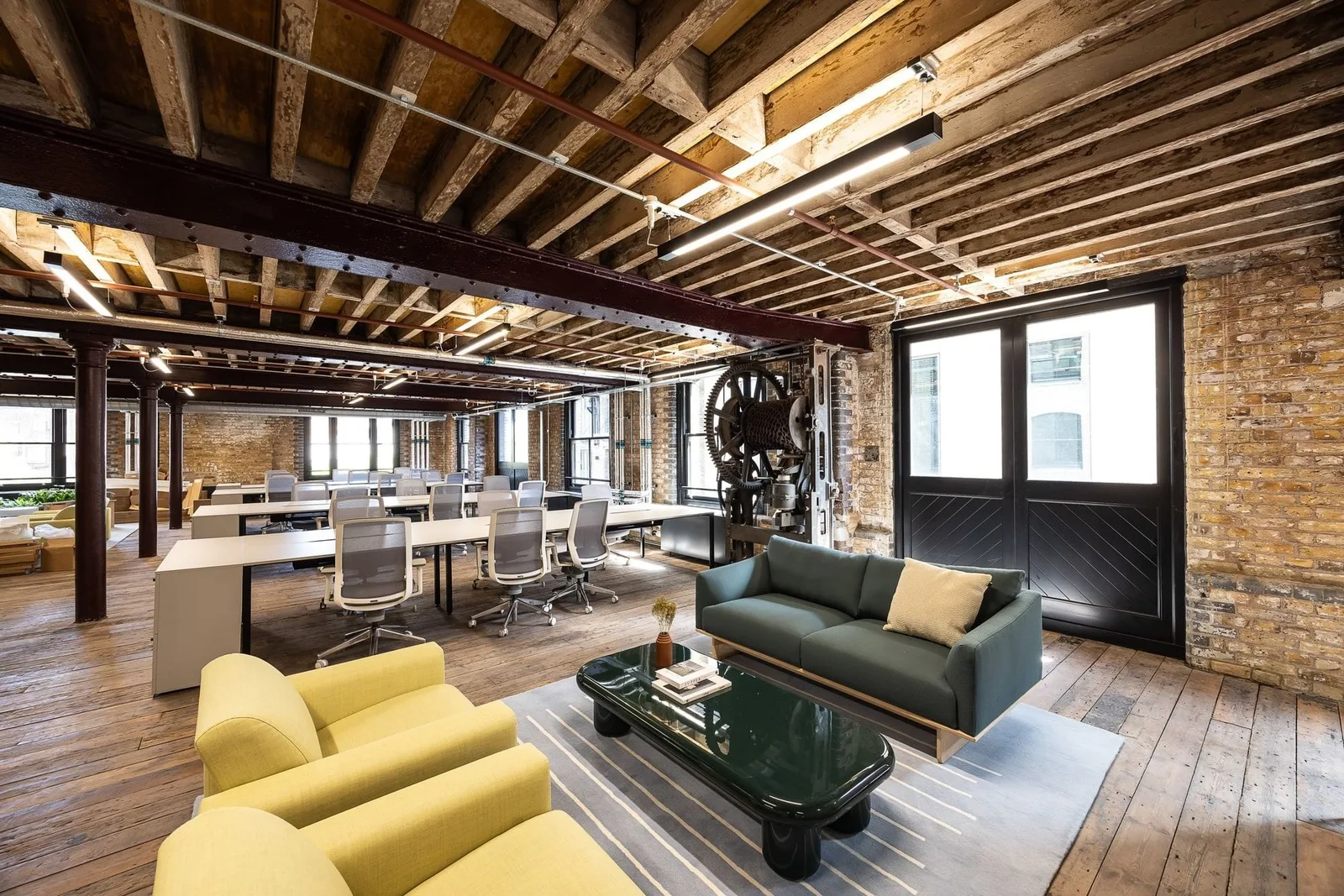 Norton Folgate, Open-plan office, London