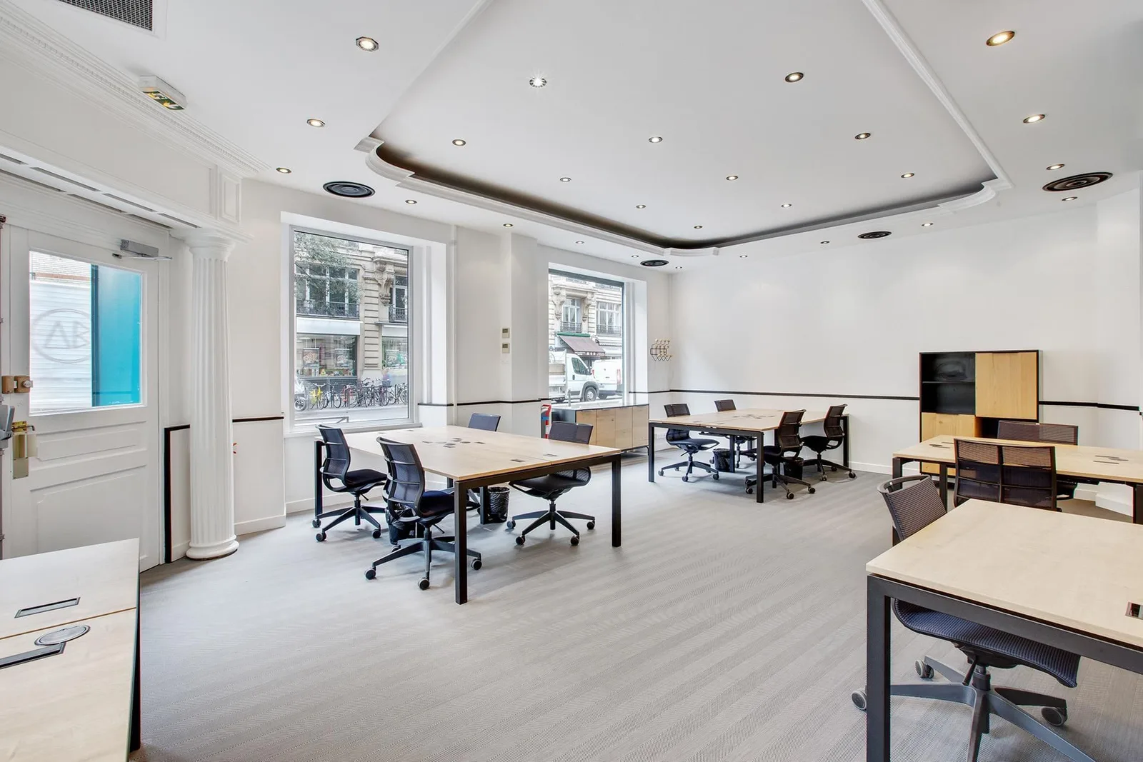 Les Nouveaux Bureaux 35 Beaubourg, Großraumbüro, Paris 3e
