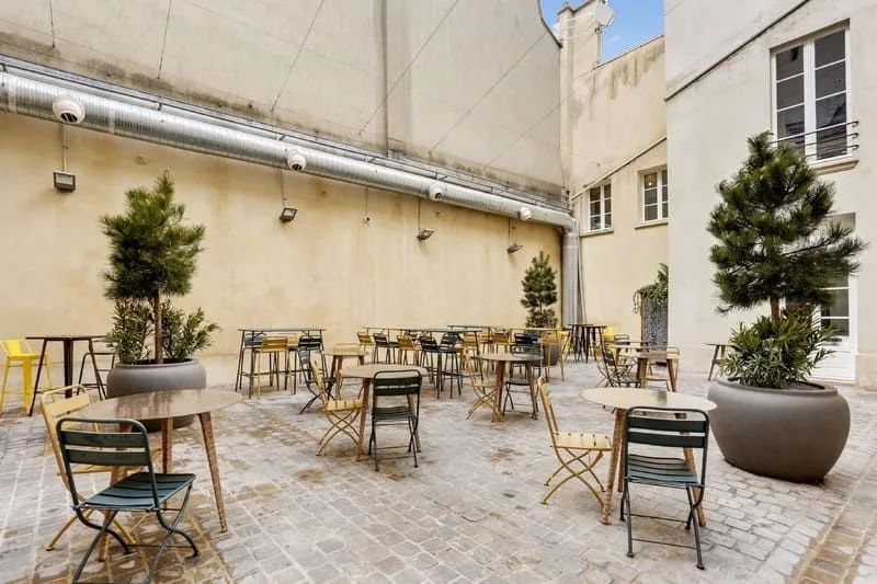 Les Nouveaux Bureaux Archives, Terrace and outdoor space, Paris 3e