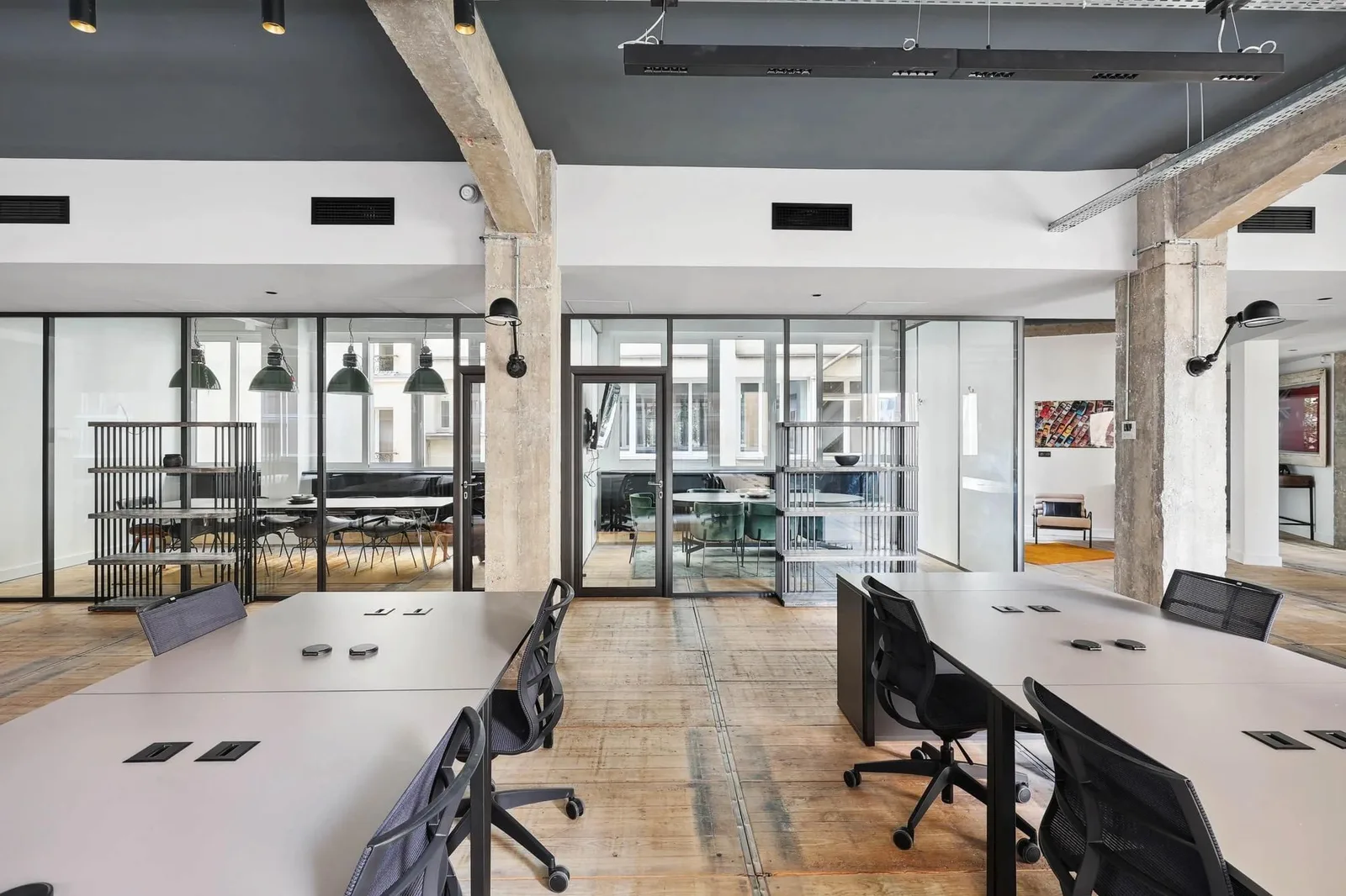 Les Nouveaux Bureaux Chabrol, Open-plan office, Paris 10e