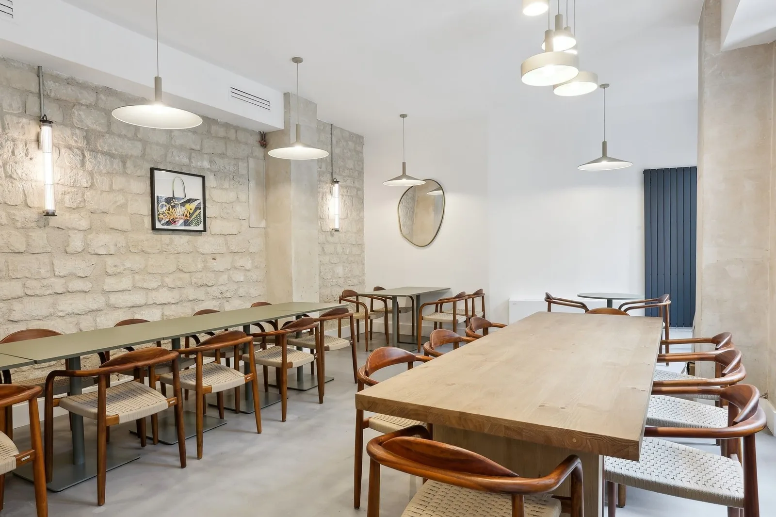 Les Nouveaux Bureaux Châteaudun, Cafeteria, Paris 9e