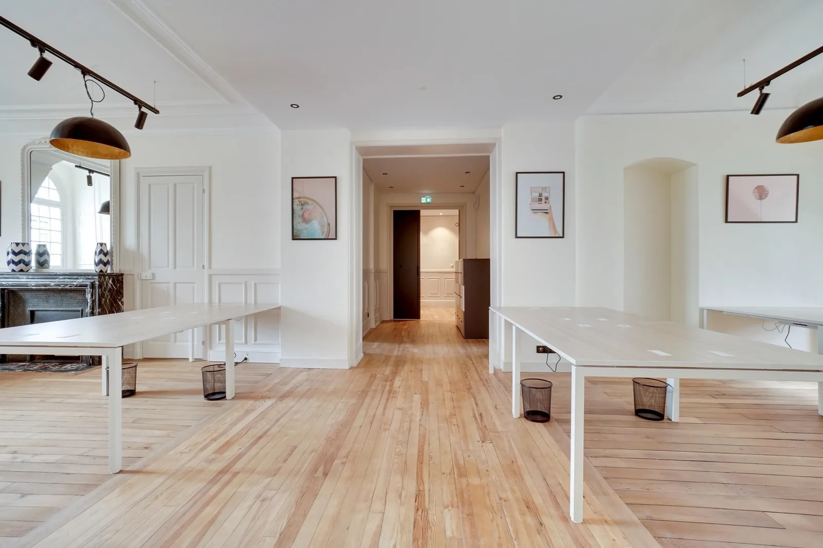 Les Nouveaux Bureaux Fortuny, Open space, Paris 17e