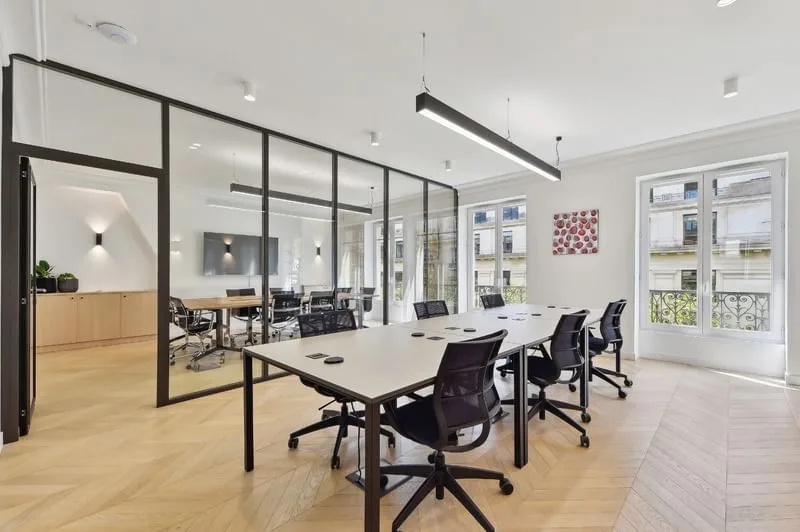 Les Nouveaux Bureaux Percier, Open-plan office, Paris 8e