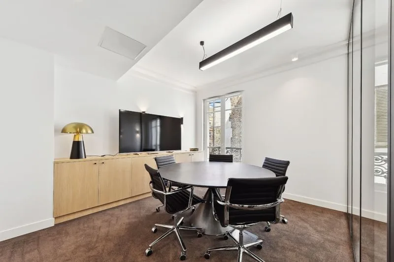 Les Nouveaux Bureaux Percier, Meeting room for 5 people, Paris 8e