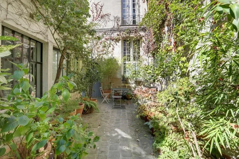 Les Nouveaux Bureaux Portefoin, Terrasse und Außenbereich, Paris 3e