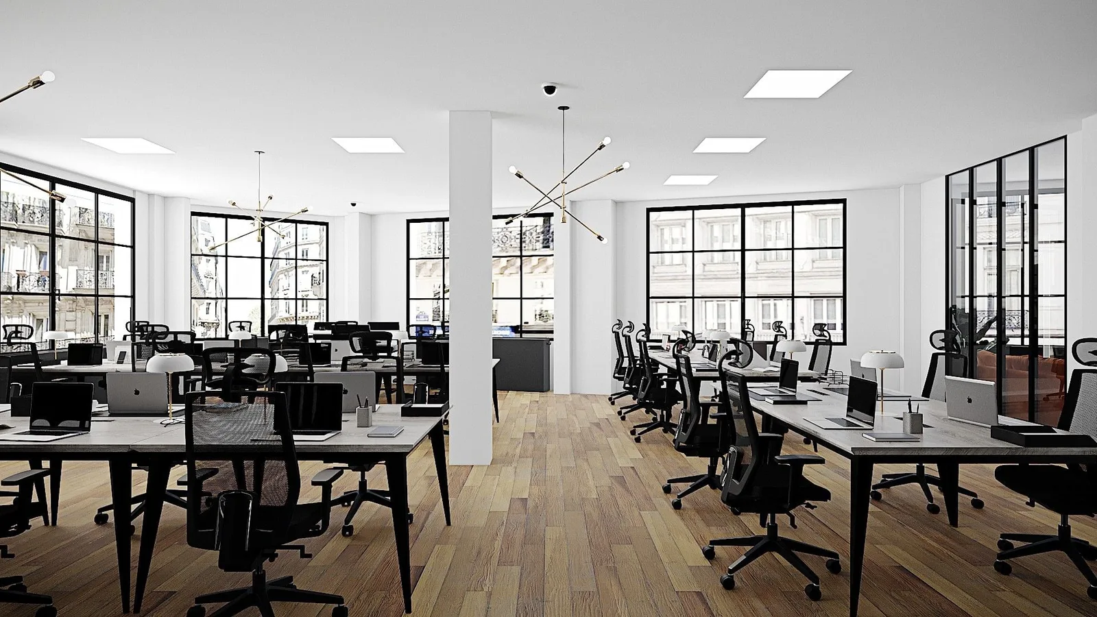 Les Nouveaux Bureaux Richelieu, Open space, Paris 2e