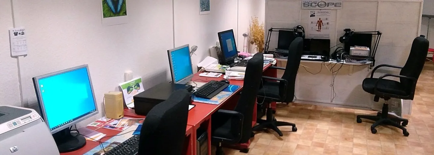 La Nouvelle Cyberbodéga, Privatbüro mit 4 Arbeitsplätzen, Perpignan