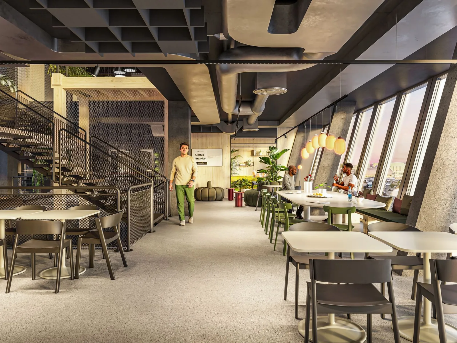 Novu Campus, Cafeteria, Glattpark