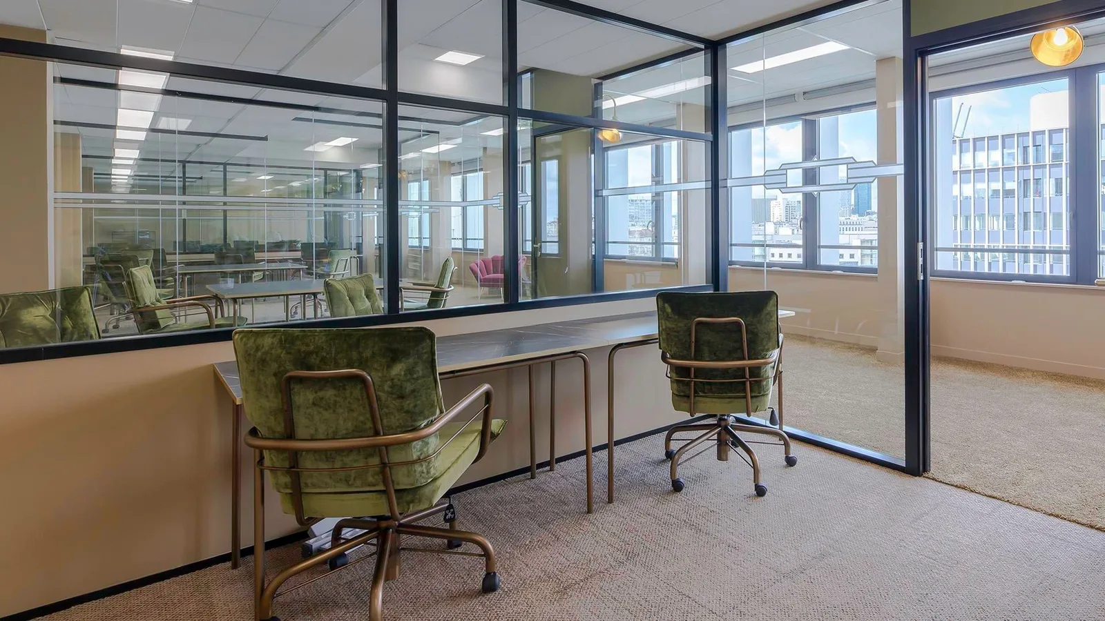 Now Connected SMARTPARC, Private office, 2 desks, Courbevoie